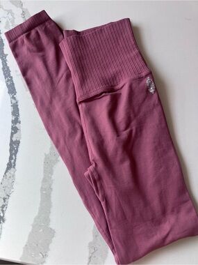 FP Movement by Free People Good Karma High-Rise Leggings in Mauve